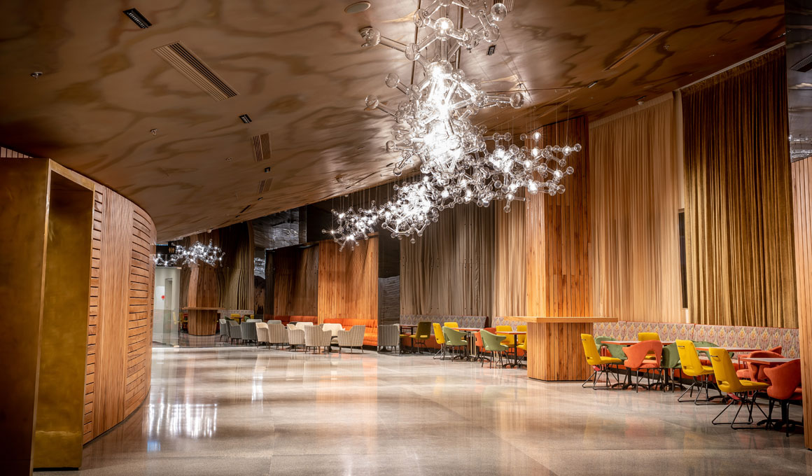 צילום מכיוון דלת הכניסה